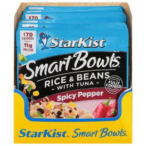 Starkist Smart Bowls Tuna Rice & Beans Spicy Pepper-4.5 oz.-12/Case