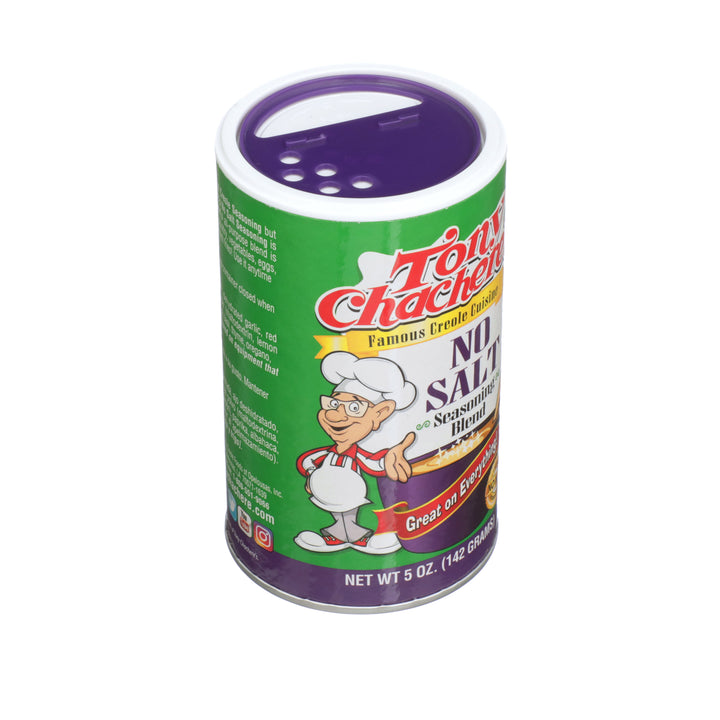 Tony Chachere's Creole Foods No Salt Seasoning-5 oz.-6/Case