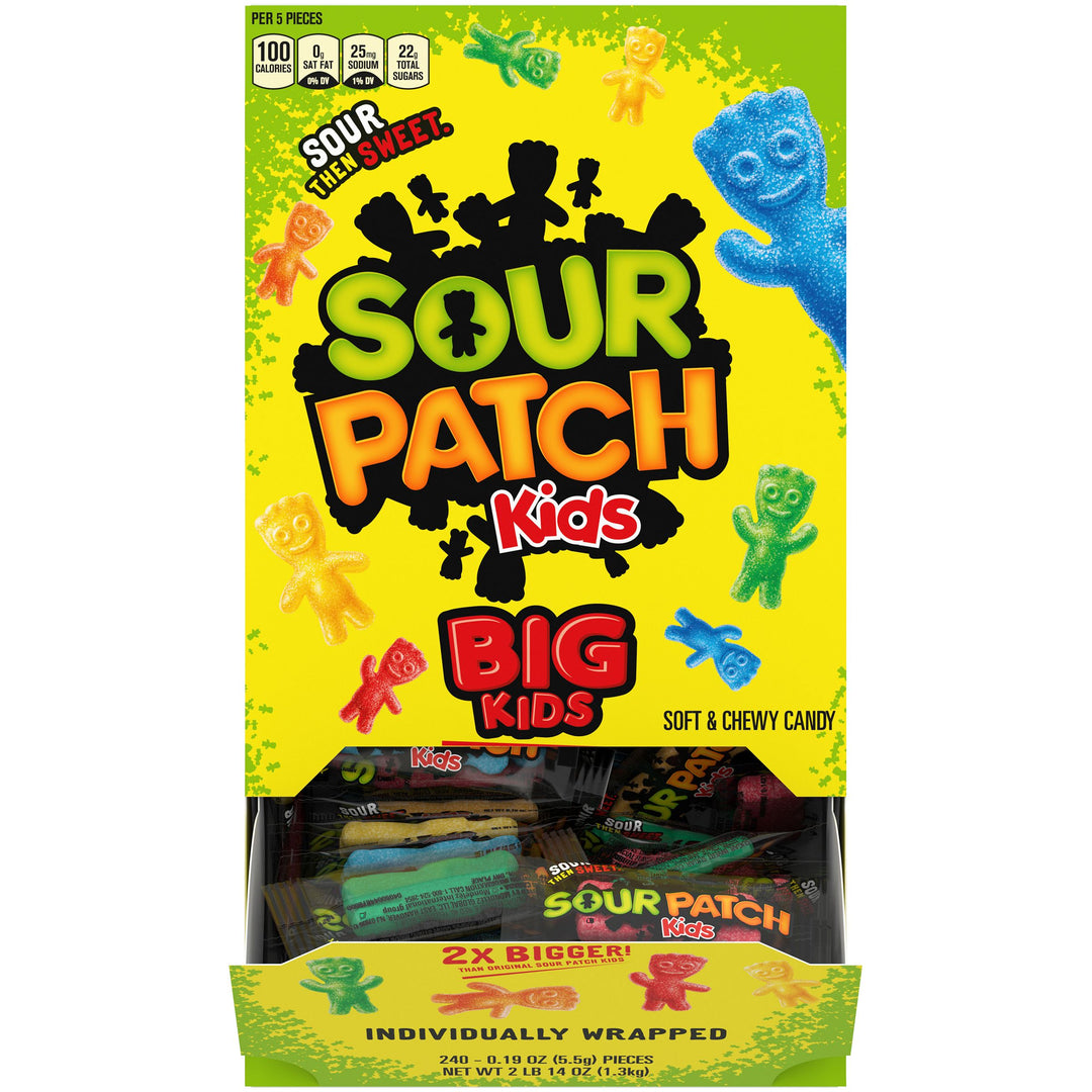 Sour Patch Kids Changemaker Fat Free Soft Candy Box-46 oz.-8/Case