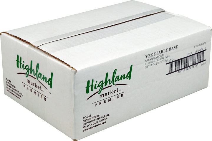 Highland Market Premier Sauteed Vegetable Base-6 Count-1/Case
