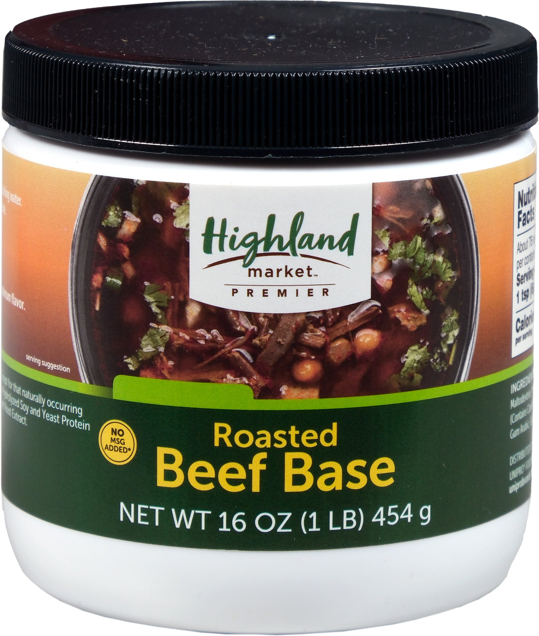 Highland Market Premier Roasted Beef Base-6 Count-1/Case