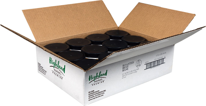 Highland Market Premier Roasted Beef Base-12 Count-1/Case