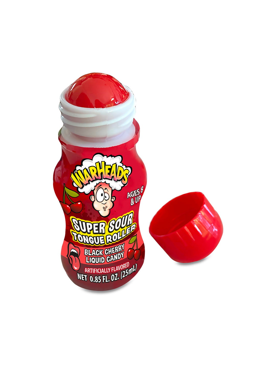 Warheads Super Sour Tongue Roller Case-0.85 fl. oz.-12/Box-18/Case
