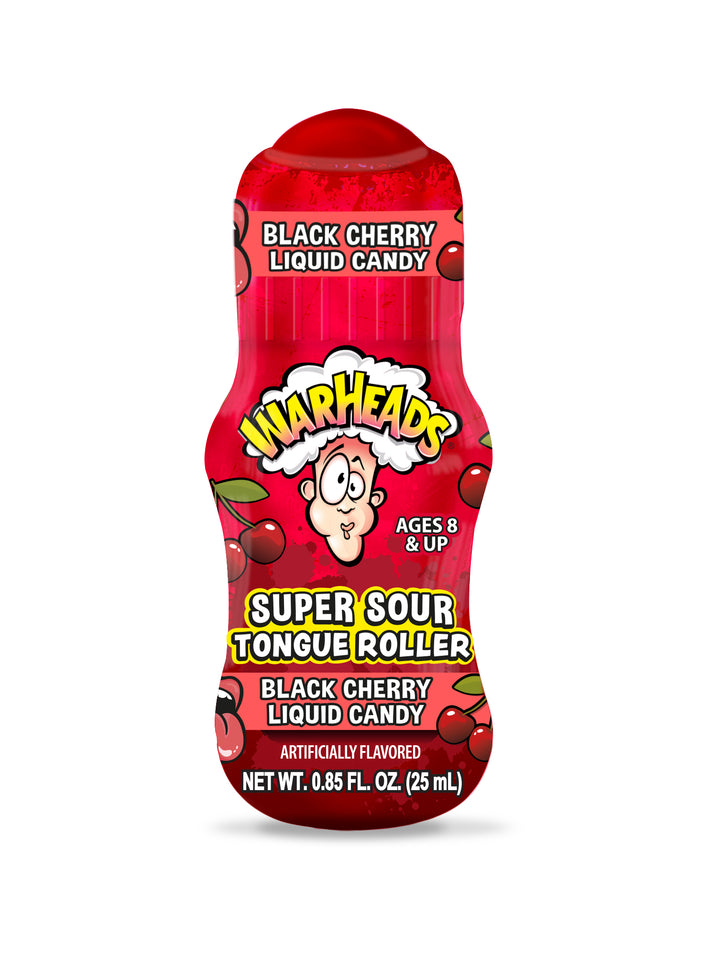 Warheads Super Sour Tongue Roller Case-0.85 fl. oz.-12/Box-18/Case