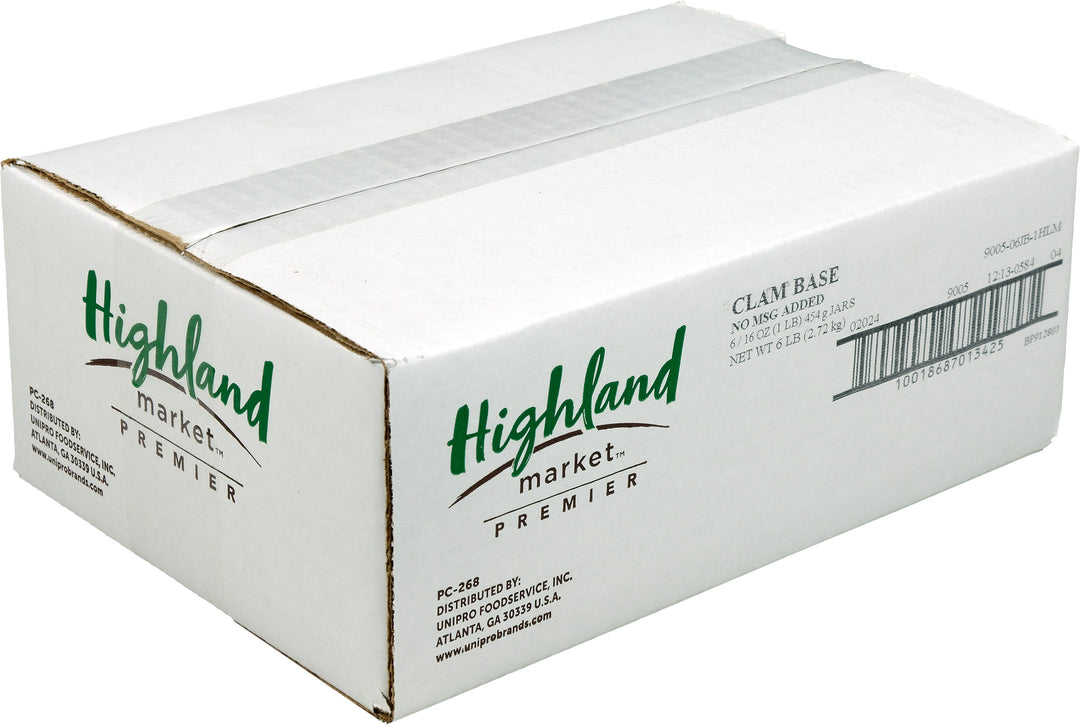 Highland Market Premier Clam Base-6 Count-1/Case