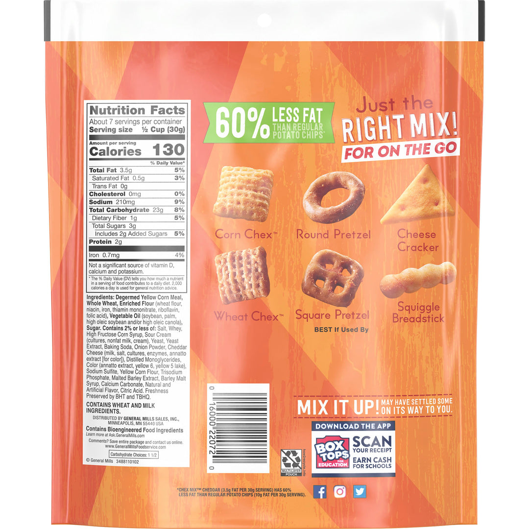 Chex Mix Cheddarsnack-8 oz.-4/Case