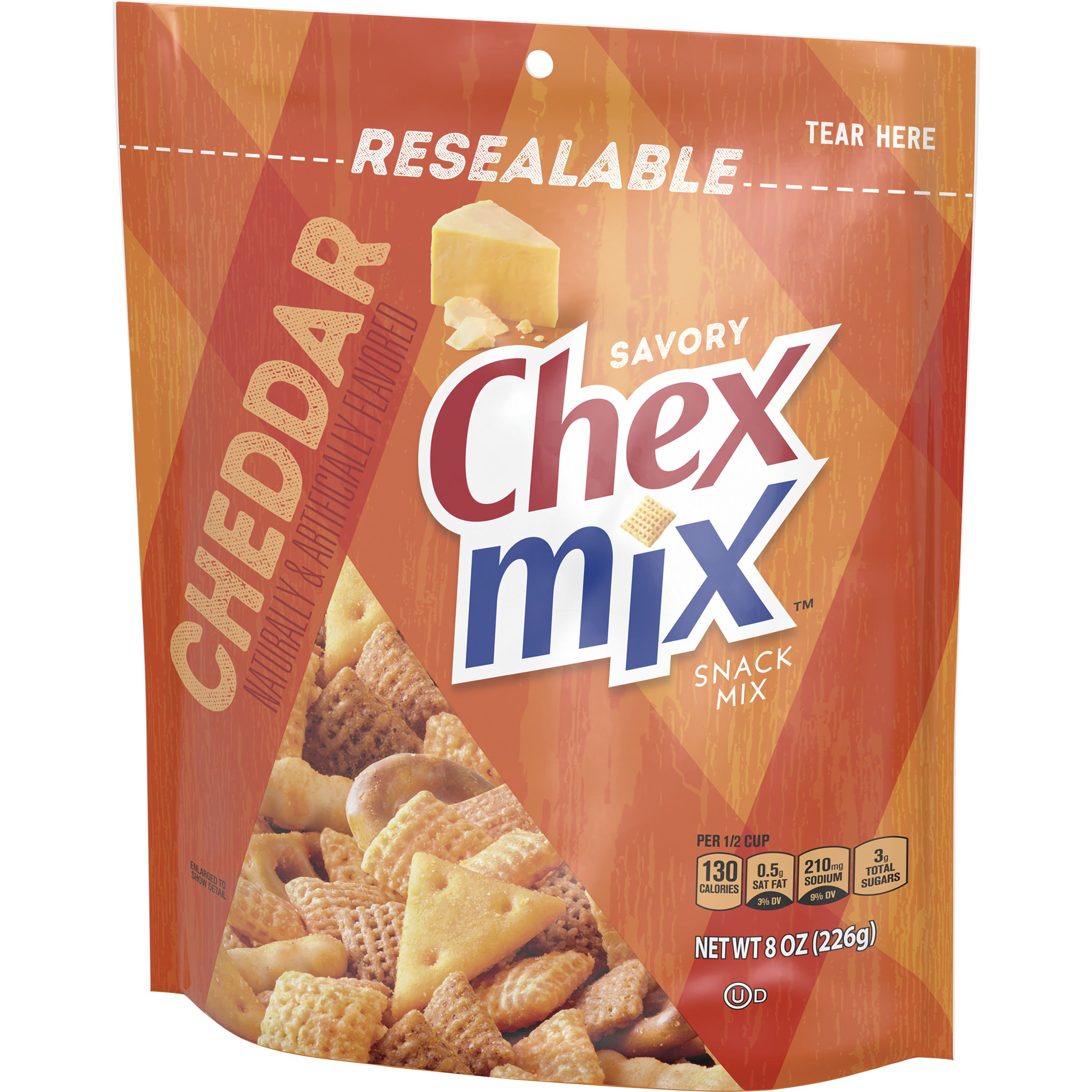 Chex Mix Cheddarsnack-8 oz.-4/Case MPN# 22072000 – Round Eye Supply