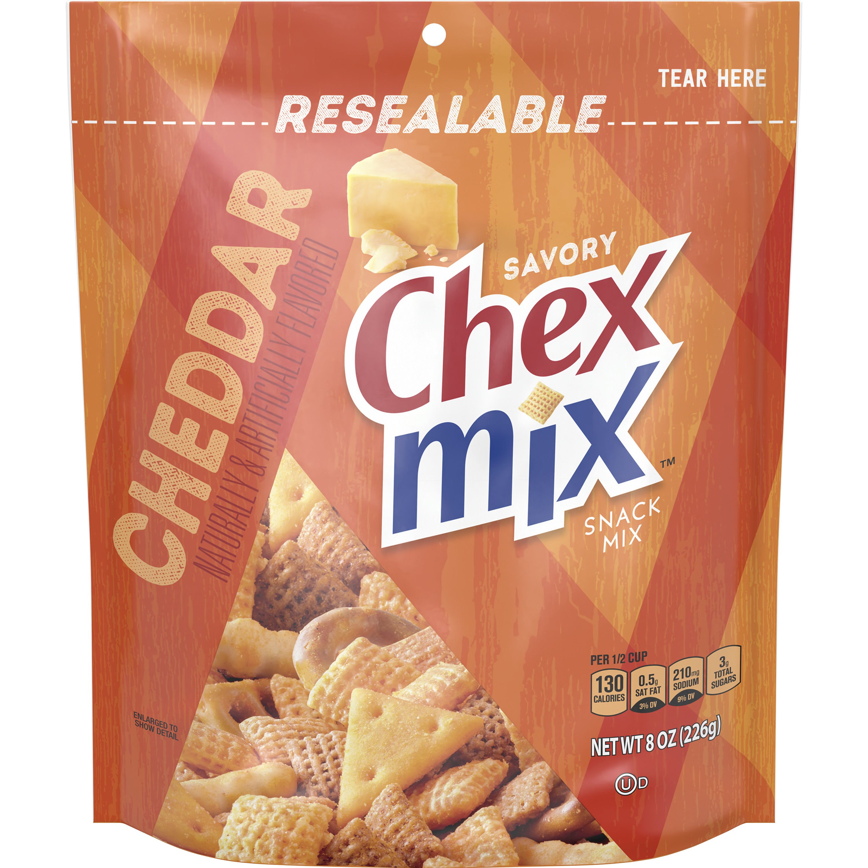 Chex Mix Cheddarsnack-8 oz.-4/Case MPN# 22072000 – Round Eye Supply