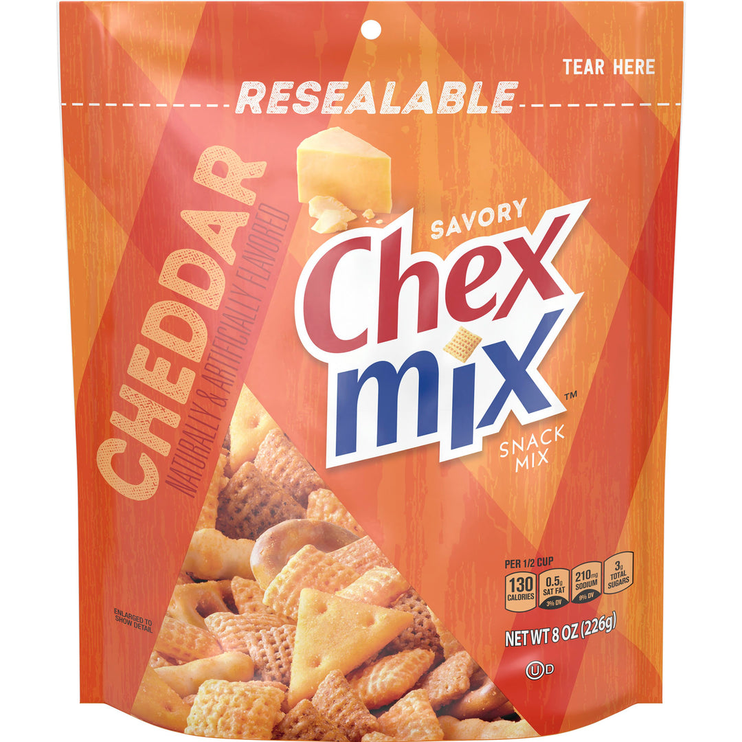 Chex Mix Cheddarsnack-8 oz.-4/Case