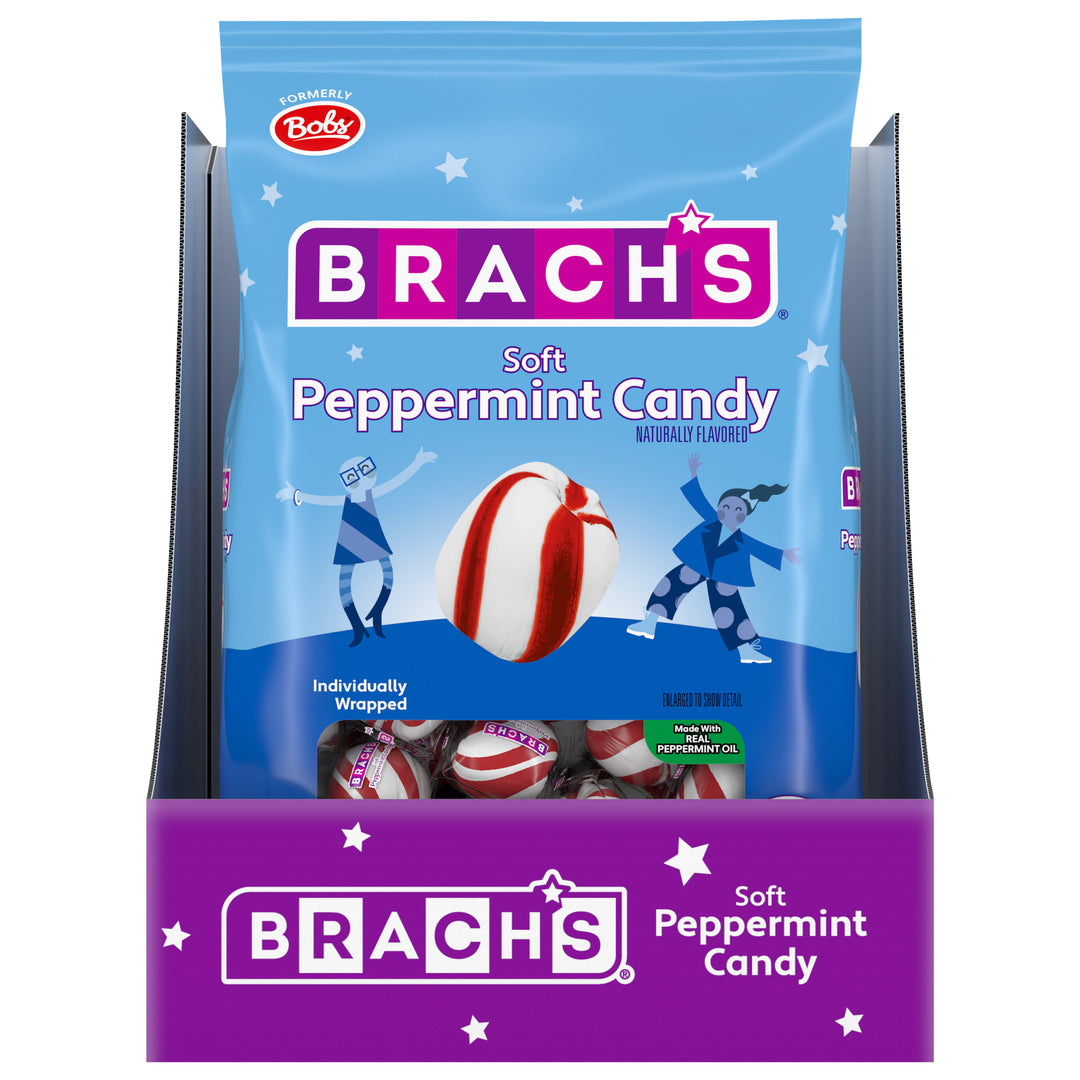 Brach's Soft Peppermint Candies Sub-10 oz.-4/Case