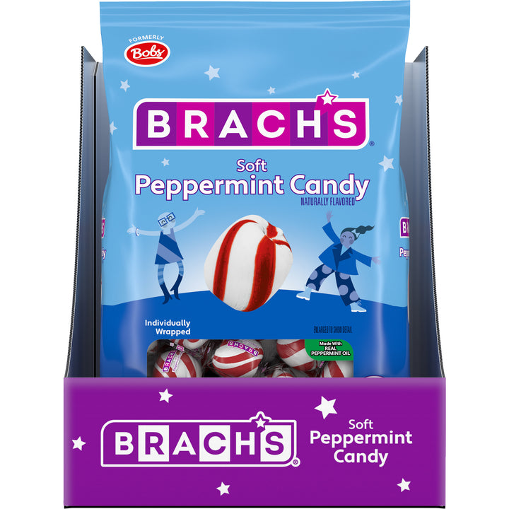 Brach's Soft Peppermint Candies Sub-10 oz.-4/Case