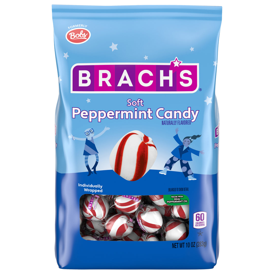 Brach's Soft Peppermint Candies Sub-10 oz.-4/Case