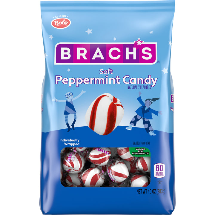 Brach's Soft Peppermint Candies Sub-10 oz.-4/Case