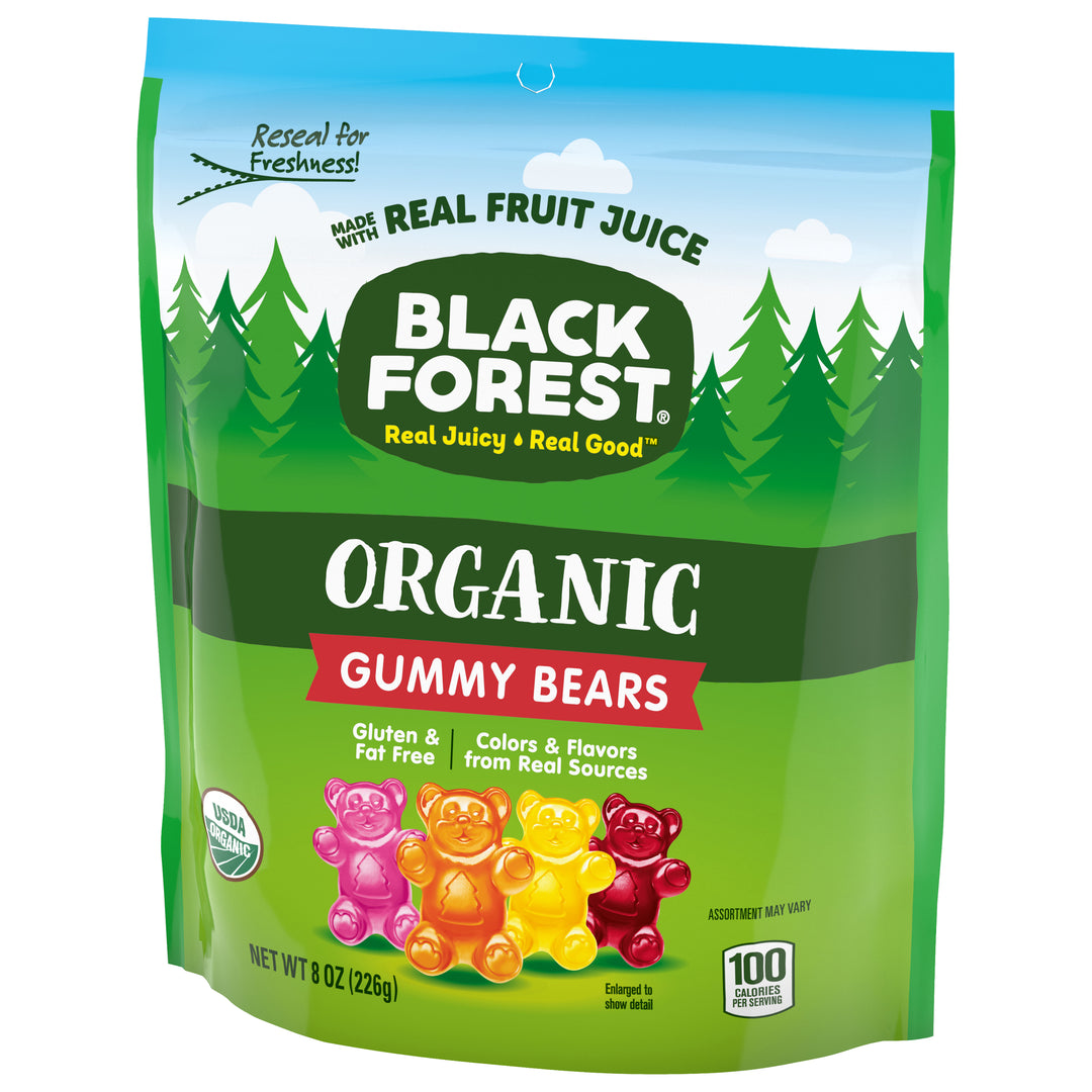 Bfo - Confections Organic Gummy Bears Stand Up-8 oz.-6/Case