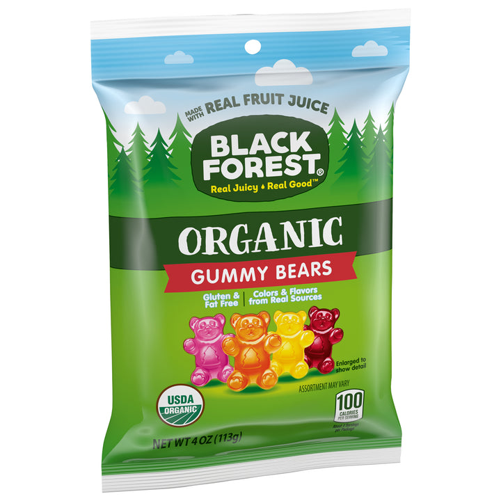 Bfo - Confections Organic Gummy Bears Peg-4 oz.-12/Case