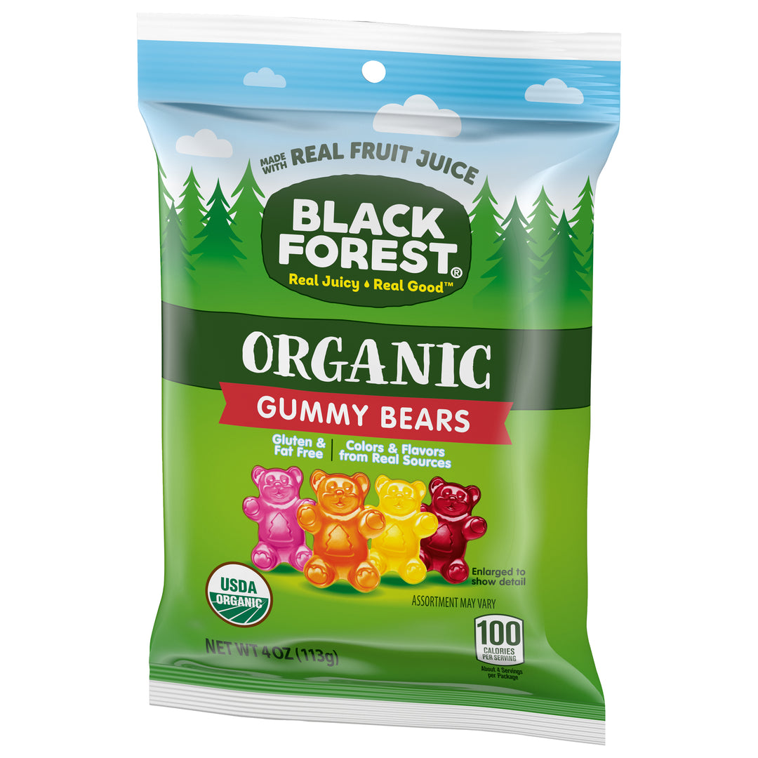 Bfo - Confections Organic Gummy Bears Peg-4 oz.-12/Case