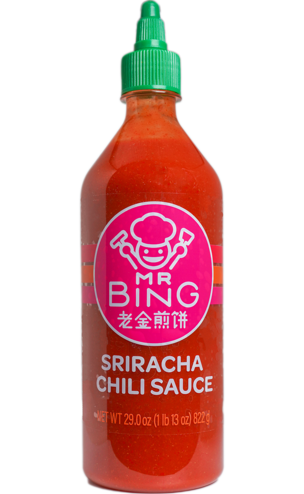 Mr Bing Sriracha Chili Sauce Bottle-29 oz.-12/Case