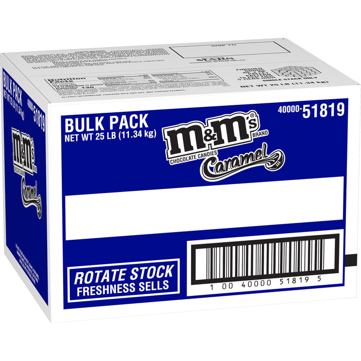 M&M's Bite Size Caramel-25 lbs.-1/Case