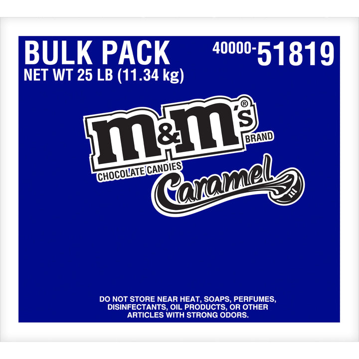 M&M's Bite Size Caramel-25 lbs.-1/Case