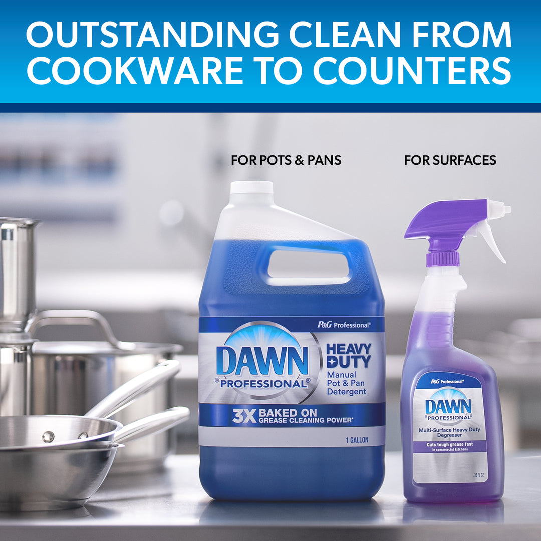 Dawn Professional Pot & Pan Heavy Duty Dish Detergent-1 Gallon-2/Case