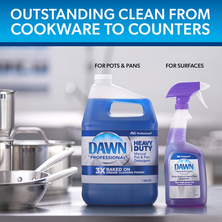 Dawn Professional Pot & Pan Heavy Duty Dish Detergent-1 Gallon-2/Case