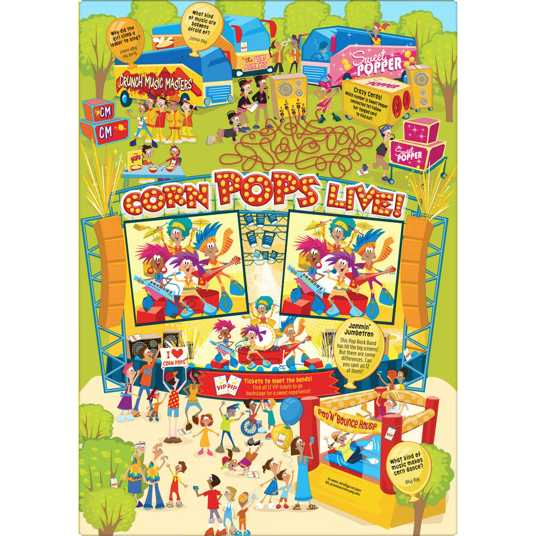 Kellogg's Corn Pops Original Cereal Box-8.8 oz.-18/Case