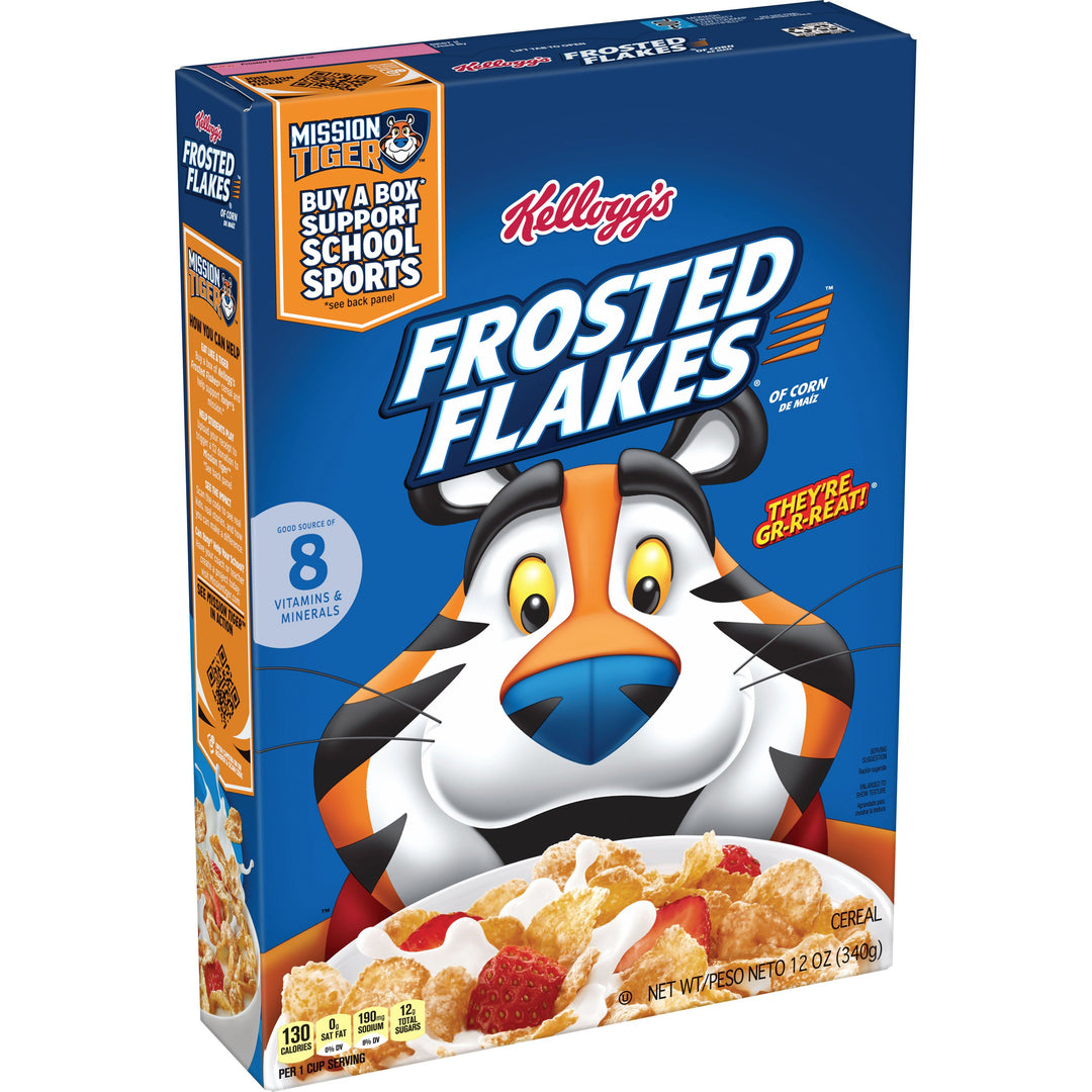 Kellogg's Frosted Flakes Original Cereal-12 oz.-18/Case