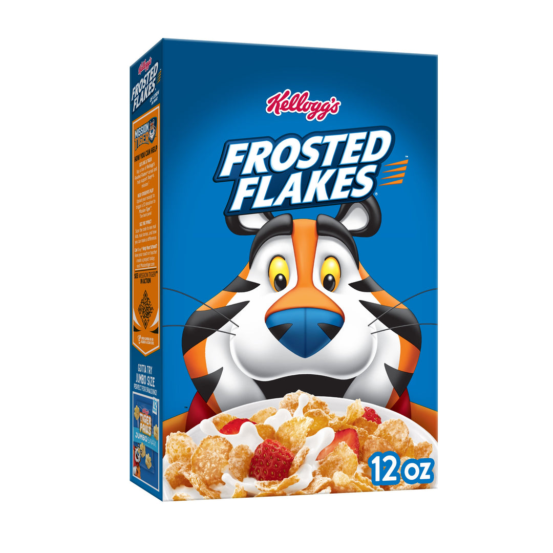 Kellogg's Frosted Flakes Original Cereal-12 oz.-18/Case