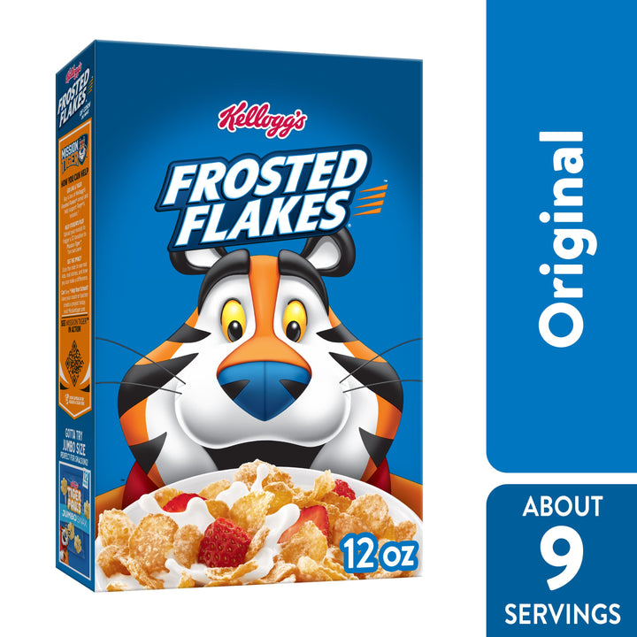 Kellogg's Frosted Flakes Original Cereal-12 oz.-18/Case