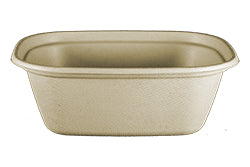 World Centric 8.8X6.8X3 Fiber Box - 48 oz.-50 Each-8/Case