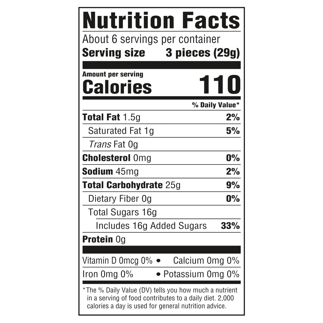 Laffy Taffy Fruit Combo Taffy Pouch-6 oz.-12/Case