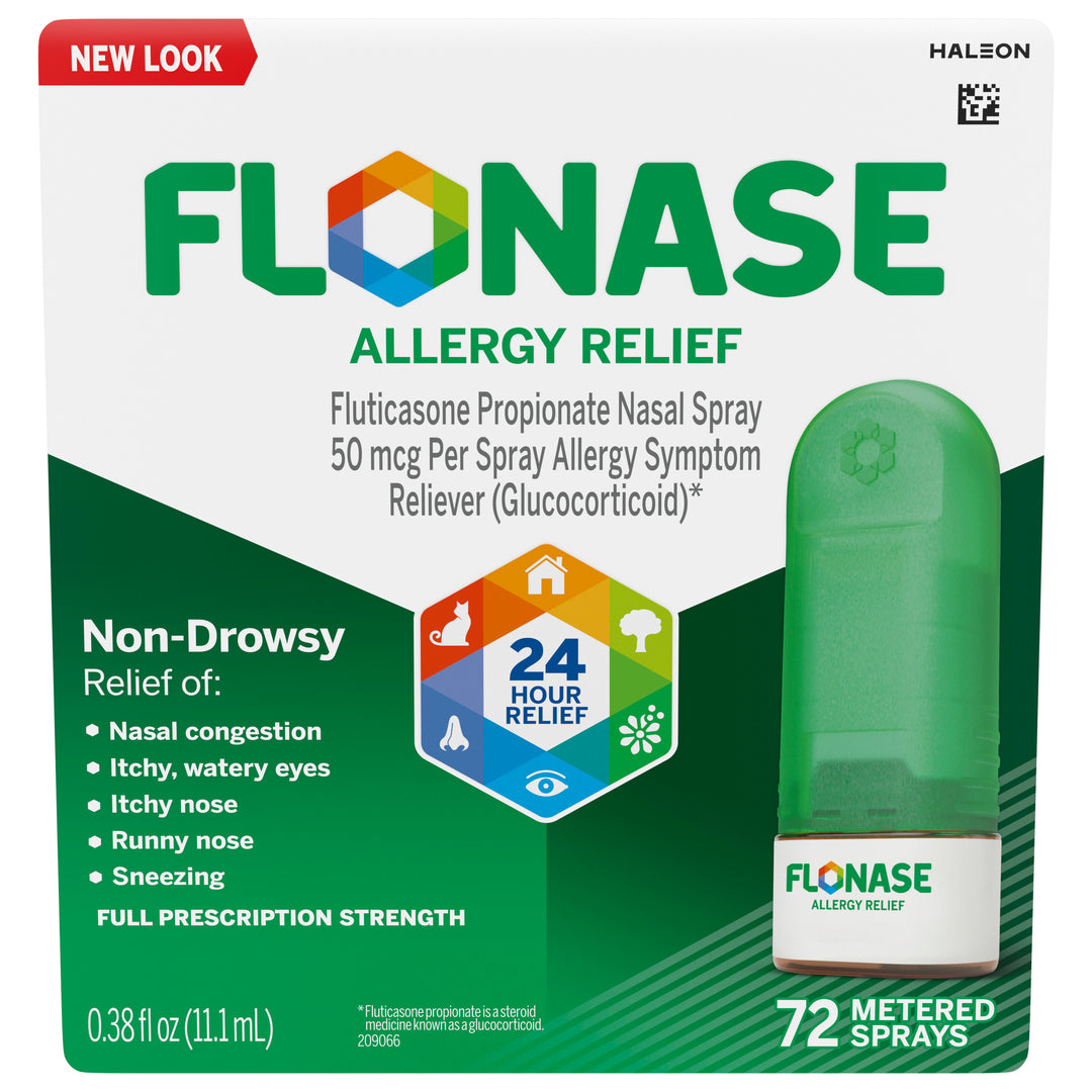 Flonase Allergy Relief-72 Dose-3/Box-4/Case