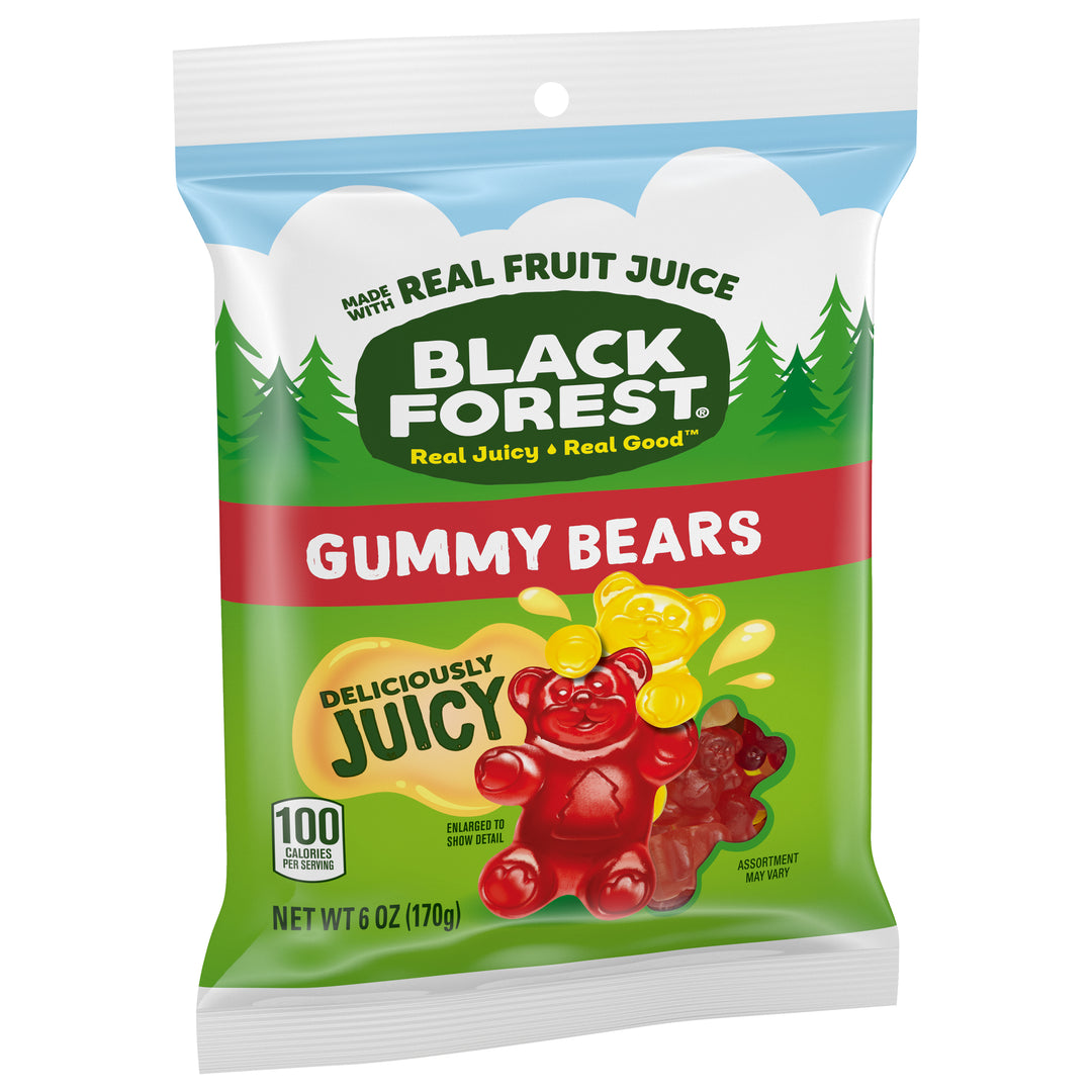 Black Forest Gummi Gummy Bear Candies Peg-6 oz.-8/Case