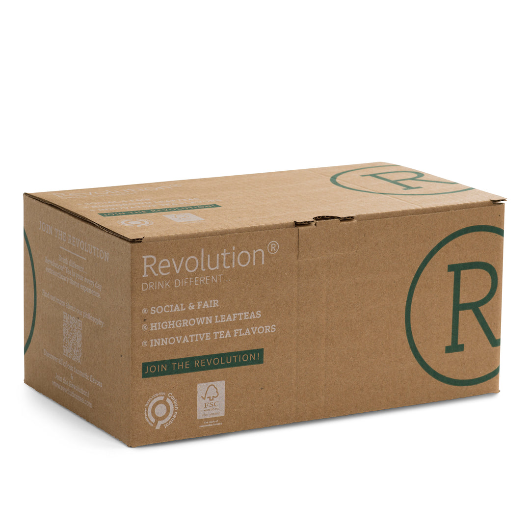 Revolution Tea German Chamomile & Lemon Balm-Herbal Infusion Pyramid-20 Count-6/Case