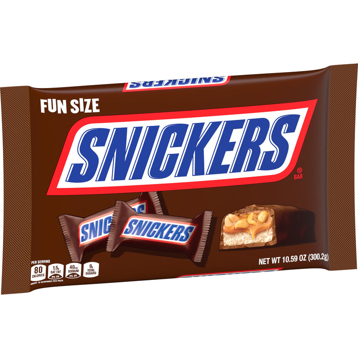 Snickers Funsize Display Ready Case/Bag-18 Count-1/Case