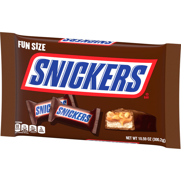 Snickers Funsize Display Ready Case/Bag-18 Count-1/Case