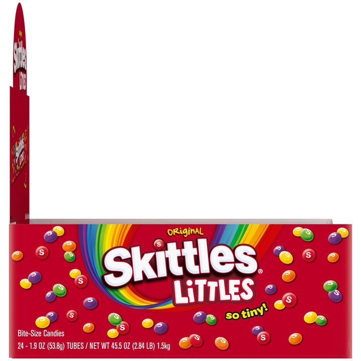 Skittles Original Share Size Mega Tube Each-1.9 oz.-24/Box-6/Case