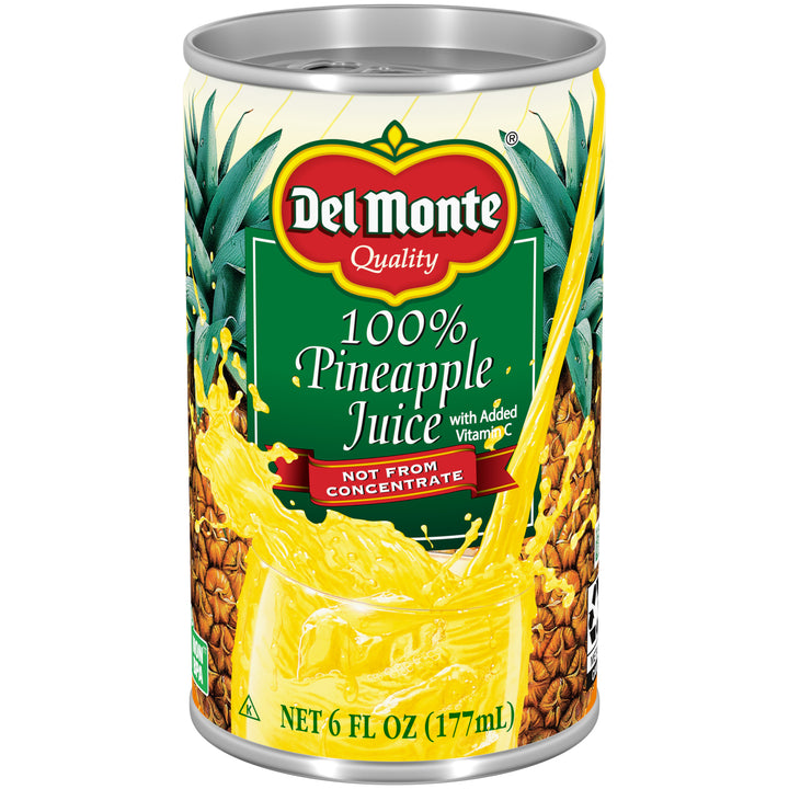 Del Monte Pineapple Juice 48/6Floz-6 oz.-48/Case