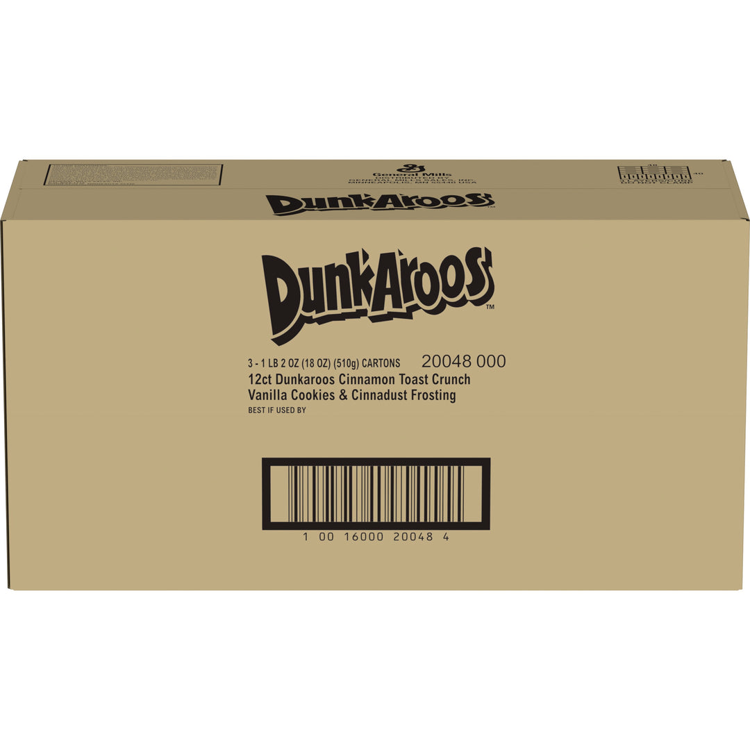 Dunkaroos Vanilla Cookies With Cinnamon Toast Crunch Frosting-1.5 oz.-12/Box-3/Case