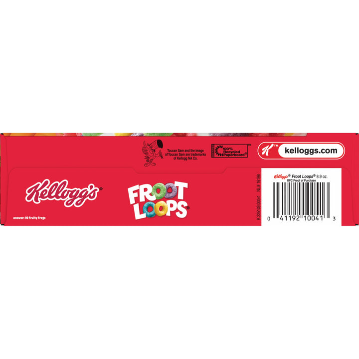 Kellogg's Froot Loops Cereal Original-8.9 oz.-18/Case