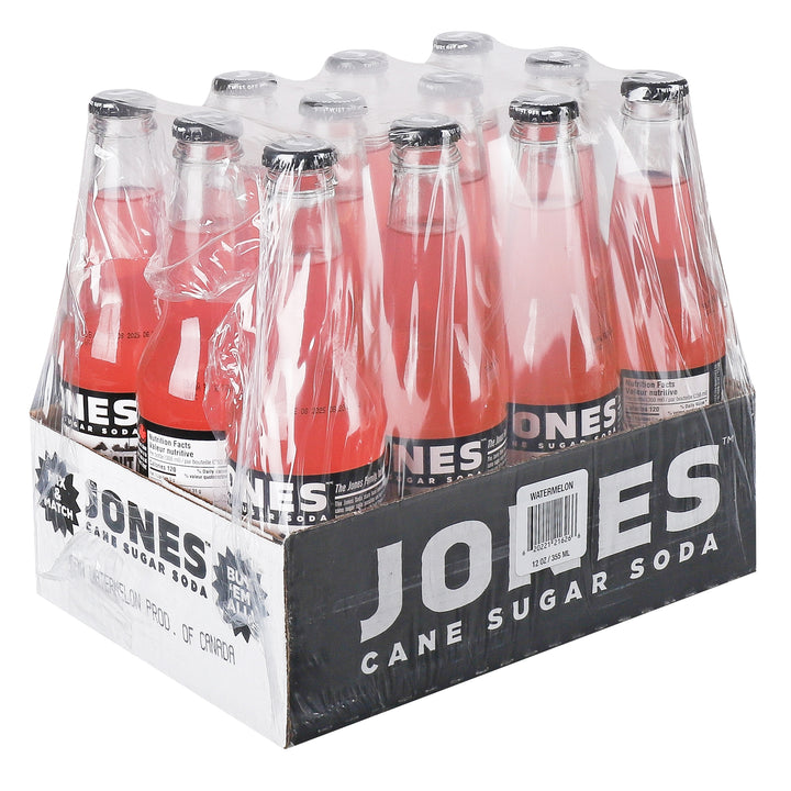 Jones Soda Co Watermelon-12 fl. oz.-12/Case