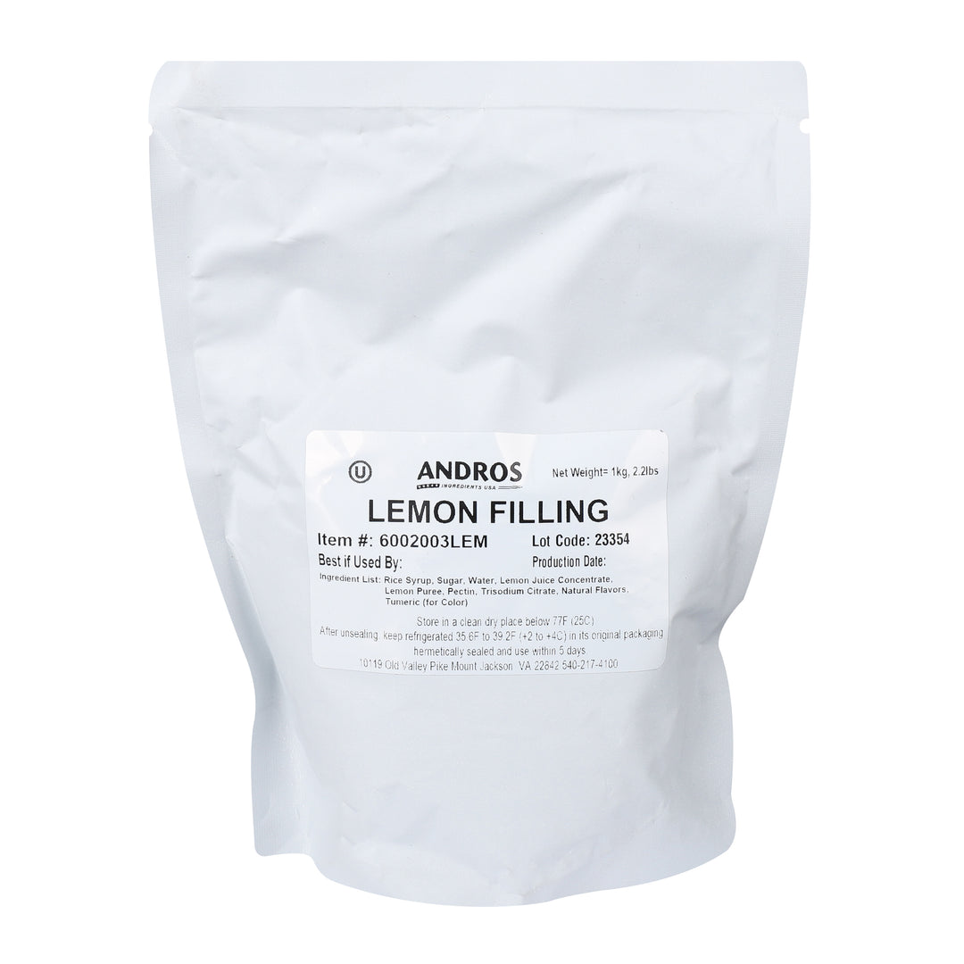 Generic Lemon Fruit Filling-2.2 lbs.-6/Case