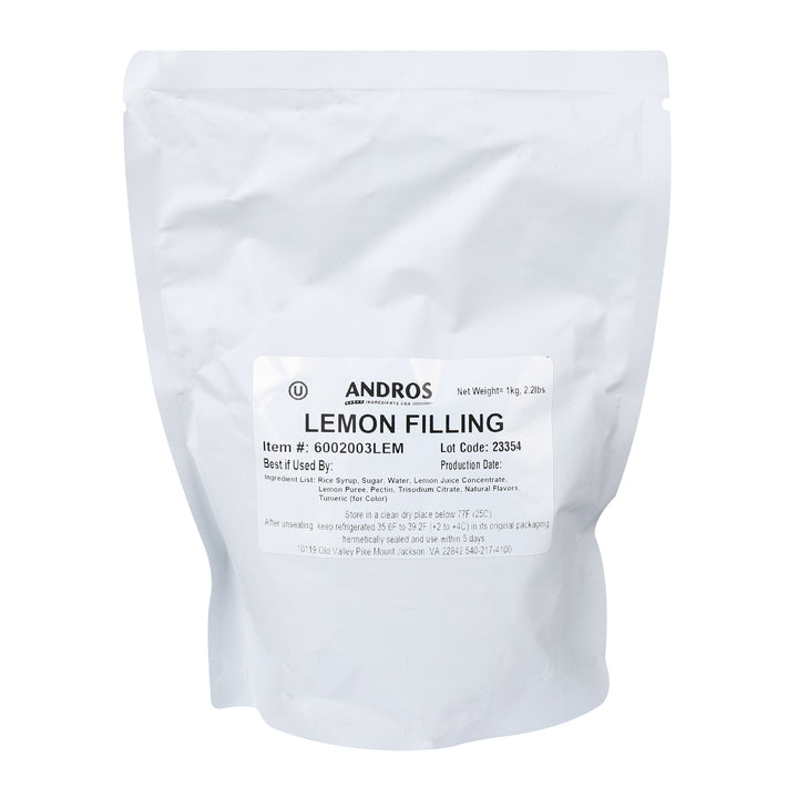 Generic Lemon Fruit Filling-2.2 lbs.-6/Case