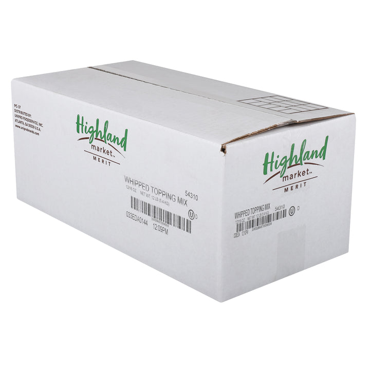 Highland Market Whipped Topping Mix-1 lbs.-12/Case