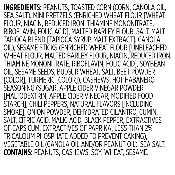 Snak Club Hot Ones Hot Habanero Snack Mix-2 oz.-12/Case