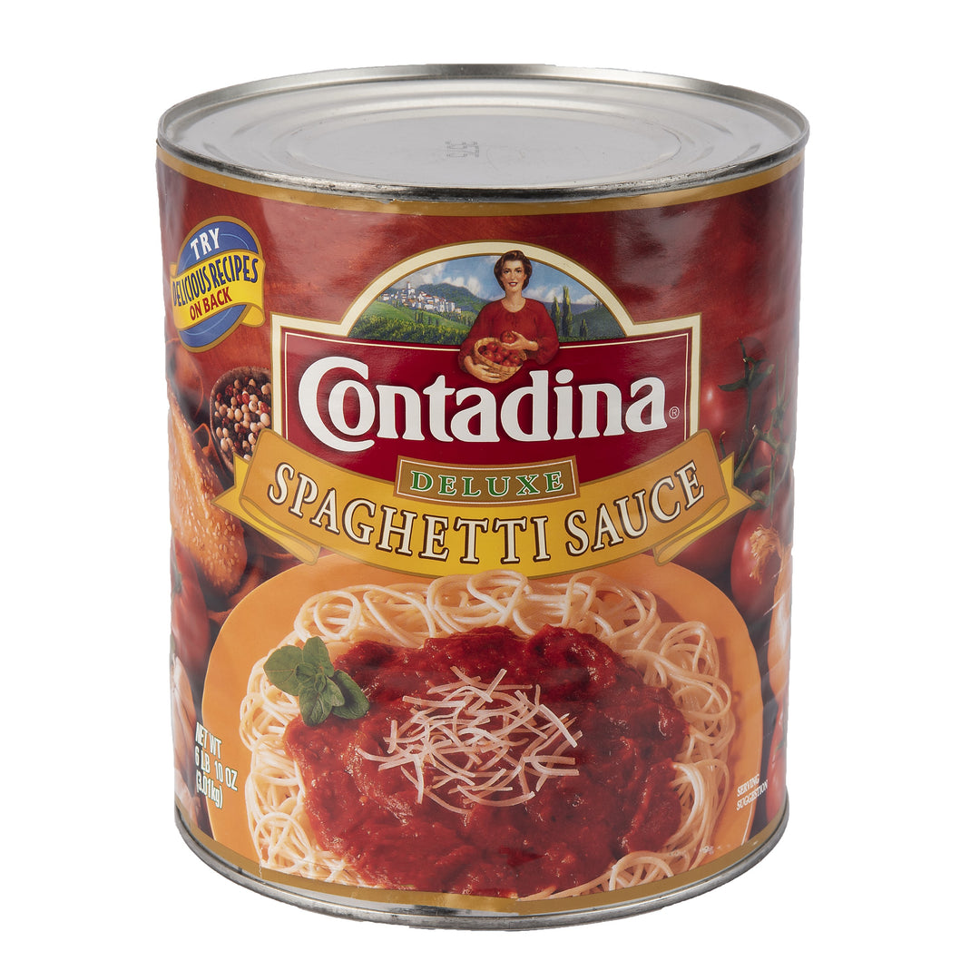 Contadina Deluxe Spaghetti Sauce-106 oz.-6/Case