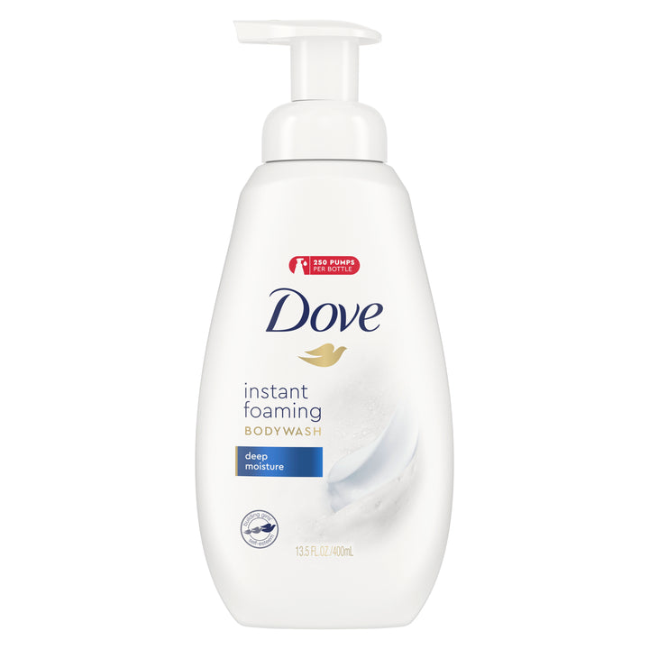 Dove Body Wash Deep Moisture Shower Foam-13.5 fl. oz.-4/Case