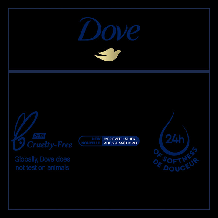 Dove Body Wash Deep Moisture Shower Foam-13.5 fl. oz.-4/Case