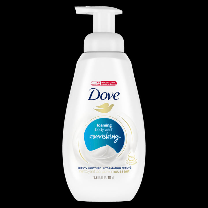 Dove Body Wash Deep Moisture Shower Foam-13.5 fl. oz.-4/Case