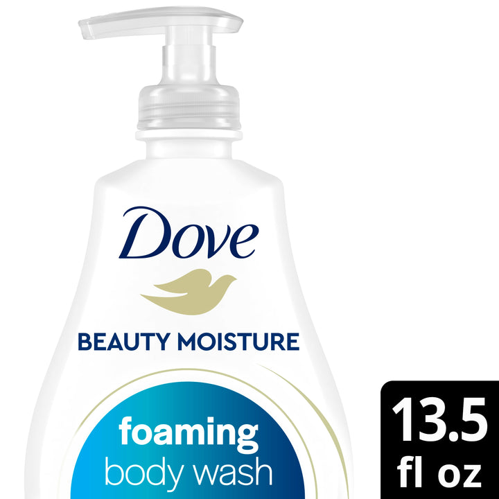 Dove Body Wash Deep Moisture Shower Foam-13.5 fl. oz.-4/Case